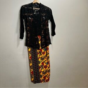 Handmade Balinese Ceremonial Outfit American Small Bali L/XXL Wedding Funeral
